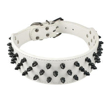 Leather Dog Collar With Spikes
